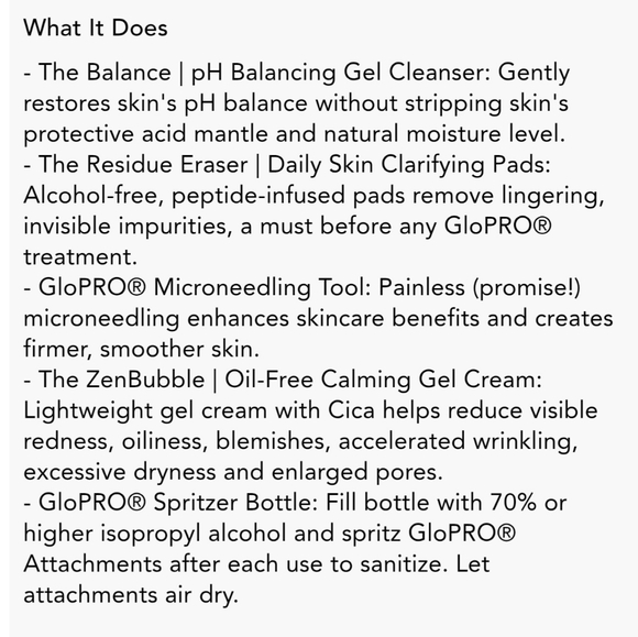 Beauty Bio Microneedle, Zen Bubble Moisturizer, & The Balance Cleanser Set - Picture 6 of 15